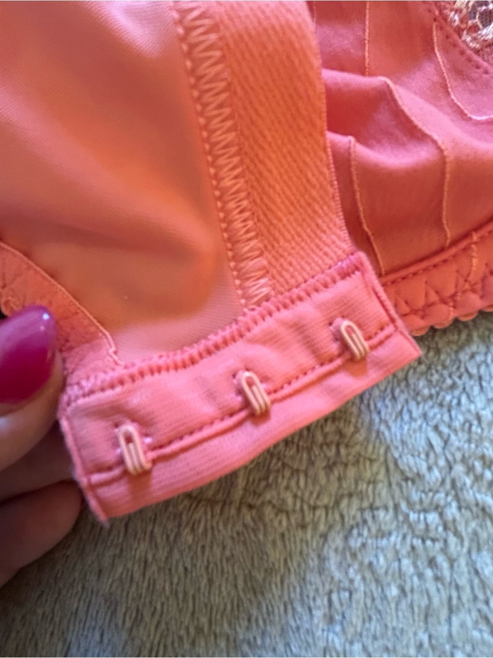 NWOT Prima Donna Deauville precious peach Coral Lace Underwire Bra G42 EU 95 - Picture 10 of 14